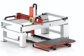 What are the advantages of pairing a cantilever laser cutting loader with a sheet metal storage tower bank?